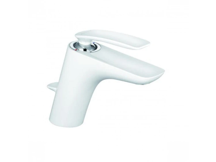 Bateria umywalkowa KLUDI BALANCE WHITE biała / chrom 520239175