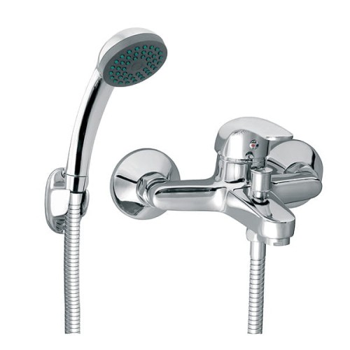 Bateria wannowa FERRO VASTO ścienna, chrom BVA11