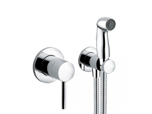 Bateria bidetowa KLUDI BOZZ Bidette - zestaw higieniczny, podtynkowa, komplet, chrom 389990576