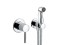 Bateria bidetowa KLUDI BOZZ Bidette - zestaw higieniczny, podtynkowa, komplet, chrom 389990576