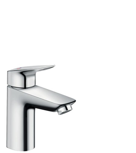Bateria umywalkowa HANSGROHE LOGIS 100, zimna woda w środkowej pozycji chrom 71103000