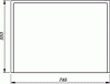 Obudowa wanny KOŁO 80 krótka MDF/PCV Biały PWP2383000