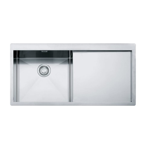 Zlewozmywak FRANKE PLANAR PPX 211 100x51.2cm, stal gładka jedwab 127.0203.464