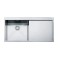 Zlewozmywak FRANKE PLANAR PPX 211 100x51.2cm, stal gładka jedwab 127.0203.464