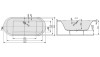 Wanna owalna SANPLAST FREE LINE 180x80cm, biała 610040108001000