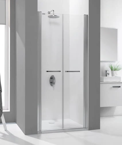Drzwi prysznicowe SANPLAST PRESTIGE DD/PRIII 110cm, szkło W0, biały, Glass Protect 600073095001401