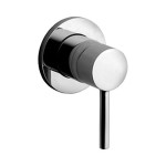 Bateria natryskowa KLUDI BOZZ podtynkowa, chrom 389250576
