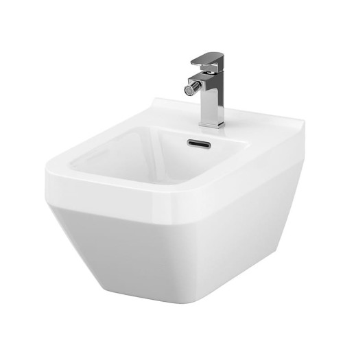 Bidet wiszący CERSANIT CREA prostokątny, biały K114-010