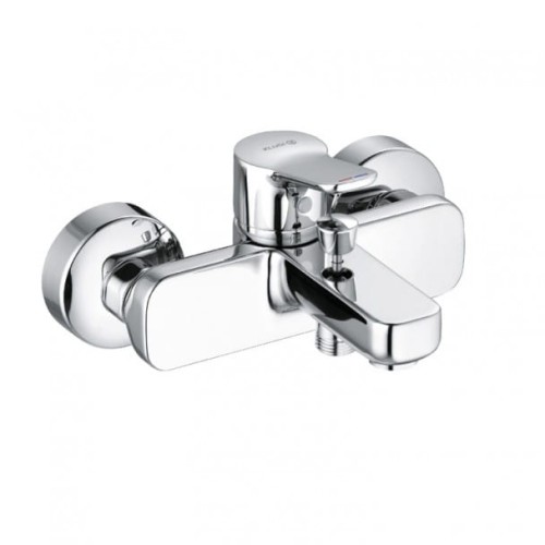 Bateria wannowo - natryskowa KLUDI PURE&EASY natynkowa, chrom 376810565