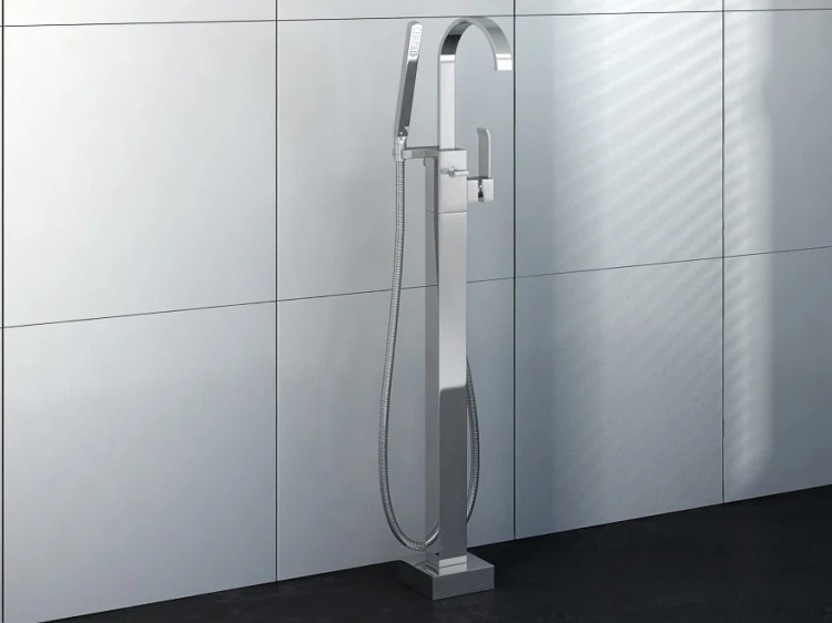 Bateria wannowa KOHLMAN AXIS, wolnostojąca, chrom QF1165N