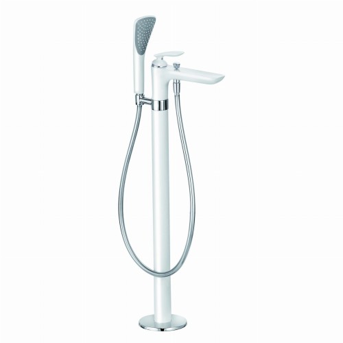 Bateria wannowa KLUDI BALANCE WHITE wolnostojąca, biała / chrom 5259091575