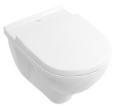 Miska wisząca WC VILLEROY&BOCH O.NOVO 56x36cm, z deską wolnoopadającą, biała 5660H101