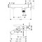 Bateria wannowa AXOR STARCK jednouchwytowa chrom 10411000