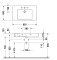 Umywalka DURAVIT VERO 85x49cm, biała 0329850000