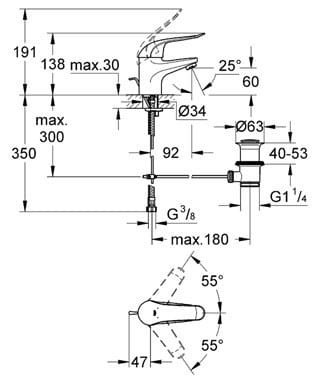 Bateria-umywalkowa-GROHE-EUROECO-SPECIAL-chrom-32763000