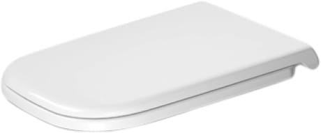 Deska WC DURAVIT D-CODE dla niepełnosprawnych, z odbojnikiem, wolnoopadająca, biała 0060390000