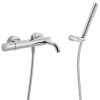 Bateria wannowa TRES STUDY z zestawem wannowym, chrom 26117001