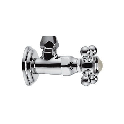 Zawór kątowy KLUDI ADLON 1/2"x3/8" z zaciskiem, chrom 518430520