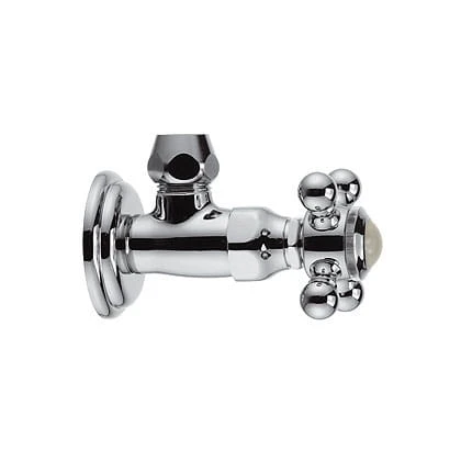Zawór kątowy KLUDI ADLON 1/2"x3/8" z zaciskiem, chrom 518430520