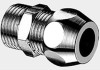 Złączka SCHELL 3/8 GZ x FI 10mm chrom 064010699