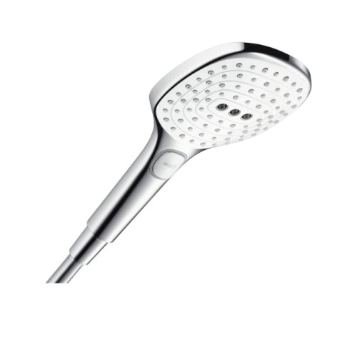 Słuchawka natryskowa HANSGROHE RAINDANCE SELECT 120 3jet, EcoSmart (9l/min.), chrom/biała 26521400