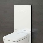 Obudowa górna TECE SEN-Touch do TECE LUX, szklana, uruchamianie elektroniczne, szkło białe 9650002