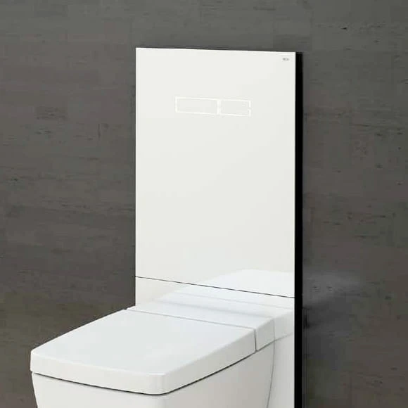 Obudowa górna TECE SEN-Touch do TECE LUX, szklana, uruchamianie elektroniczne, szkło białe 9650002