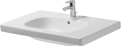 Umywalka meblowa DURAVIT D-CODE 85x48cm, biała 03428500002