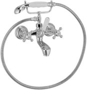 Bateria wannowa KLUDI ADLON z zestawem natryskowym, chrom 514410520
