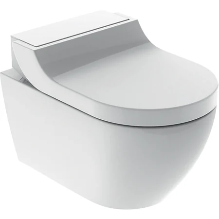 Toaleta myjąca GEBERIT AQUACLEAN TUMA Comfort z funkcją higieny intymnej, stal 146.292.FW.1