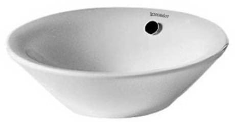 Umywalka nablatowa DURAVIT STARCK 1 średnica 33cm, biała 0408330000