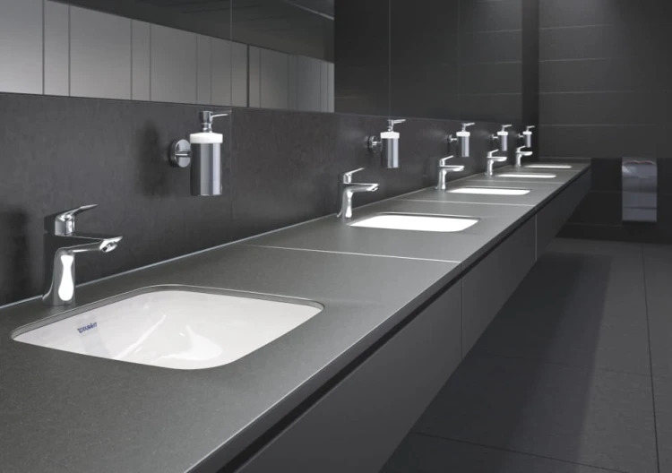 Bateria umywalkowa HANSGROHE LOGIS 100 z korkiem push-open, chrom 71107000