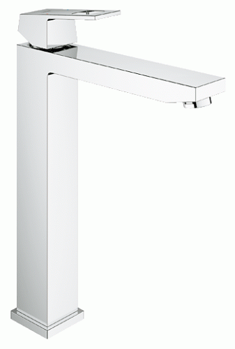 Bateria umywalkowa GROHE EUROCUBE bez korka, wysoka, wylewka 18cm, chrom 23406000