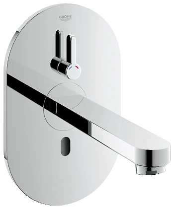 Bateria umywalkowa GROHE EUROSMART COSMOPOLITAN E, ścienna, elektroniczna, 230V, chrom 36315000