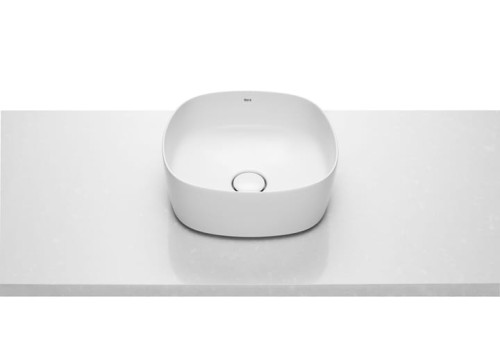 Umywalka nablatowa ROCA INSPIRA Soft 37x37cm, biała A327502000