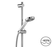 Zestaw natryskowy KLUDI A-QAB 1-strumieniowy, drążek 95,5cm, chrom 6564205-00