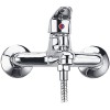 Bateria wannowa FERRO SMILE ścienna, chrom BSM11