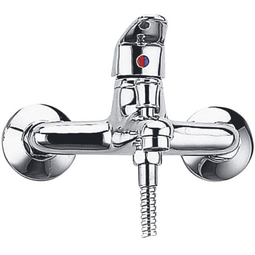 Bateria wannowa FERRO SMILE ścienna, chrom BSM11