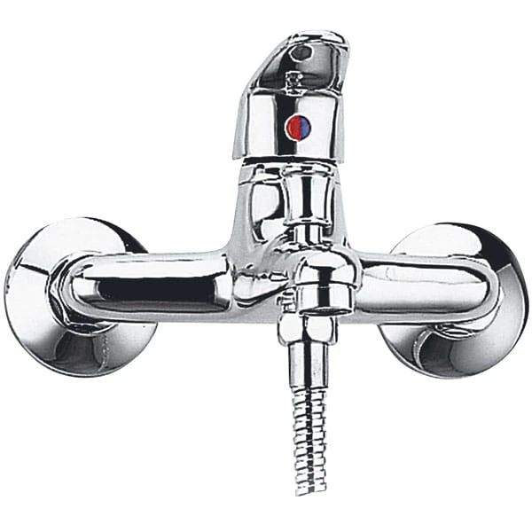 Bateria wannowa FERRO SMILE ścienna, chrom BSM11