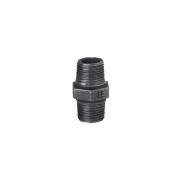 Nypel wkrętny EE ODLEWNIA NR 38 3/4'' czarny 38C-3/4