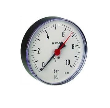 Manometr 0-6 bar AFRISO 1/4 RF 63 poziomy 63538