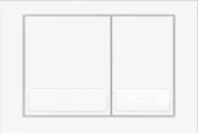 Przycisk spłukujący KK-POL  RAFA M06 biały 350/PPB/030-00-00
