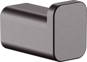 Haczyk pojedyńczy HANSGROHE ADDSTORIS czarny chrom szczotkowany 41742670