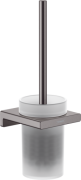 Szczotka WC HANSGROHE ADDSTORIS czarny chrom szczotkowany 41752340