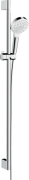 Zestaw prysznicowy HANSGROHE CROMETTA 90cm, biały/chrom 26537400