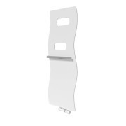 Grzejnik łazienkowy PURMO IMPULSE 139x50cm, moc 614W, czarny mat FLVA013905000N0S0029