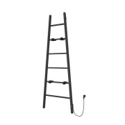 Suszarka elektryczna INSTAL PROJEKT ESCADA ELECTRO 160x60cm, moc 160W, czarny mat ESCE1-60/160C31