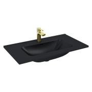 Umywalka meblowa ELITA SKAPPA 82x46cm, black matt 146065