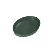 Umywalka nablatowa ELITA RIKA 52x40cm, forest green matt  146049