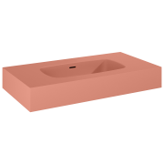Umywalka ELITA DIMPLE 81x46cm, terra pink matt 168859